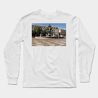 Scenes From Praca do Rossio - 1 © Long Sleeve T-Shirt